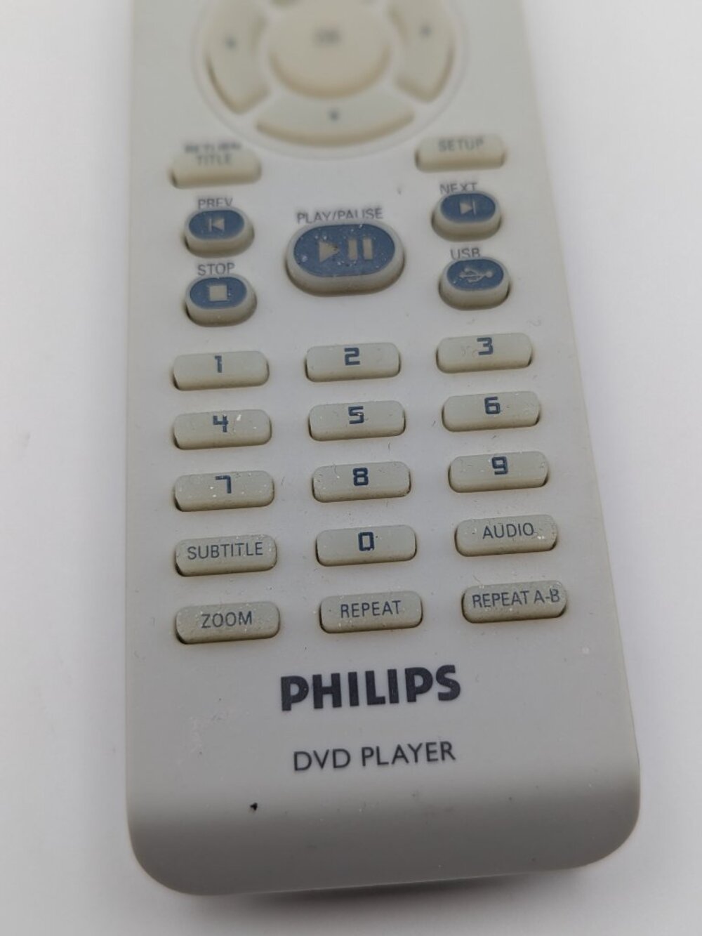 Philips Grey DVD Player Remote Control RC-2012 OS - Picture 3 of 14